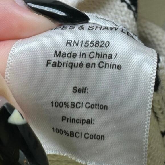 Veronica Beard Lancetti Sweater Turtleneck Knitted Stripes White Black Size XL - Picture 5 of 10